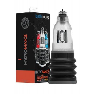 Bathmate Hydromax 3 Clear Penispump