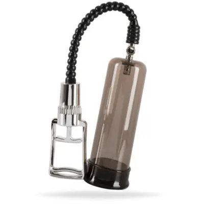 Chrome line penis pump