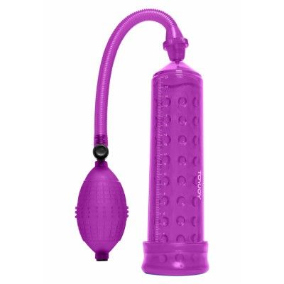 POWER MASSAGE PUMP W. SLEEVE PURPLE