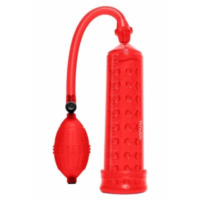 POWER MASSAGE PUMP W. SLEEVE RED