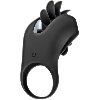 Action Rower Vibrating Ring With Rotating Tongue