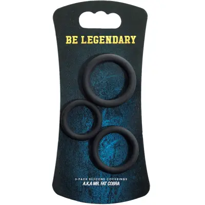 A.K.A Mr. Fat Cobra C-rings 3-pack