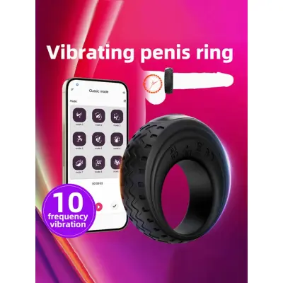 App-Controlled Vibrating Cock Ring