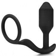 B-vibe Snug & Tug Analplugg med penisring