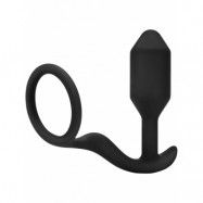 B-Vibe: Snug & Tug, Weighted Silicone Plug & Penis-Ring