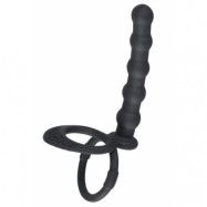 Black Velvets Cock and Ball ring