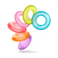 Blush: King of the Ring, Cock Ring, 6-pack