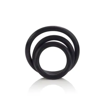 Cal Exotics Black Rubber Ring Set