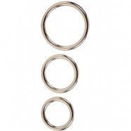 California Exotic: Silver Ring Set, 3-pack