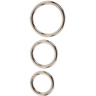 California Exotic: Silver Ring Set, 3-pack