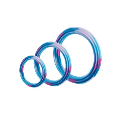 Camo 3in1 Silicone Cock Ring