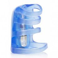 COUPLES PLEASURE CAGE BLUE