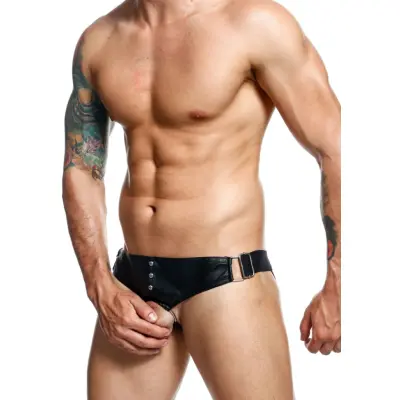 DNGEON Cockring Jockstrap - Black