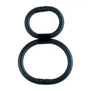 Double Helix Dubbelring