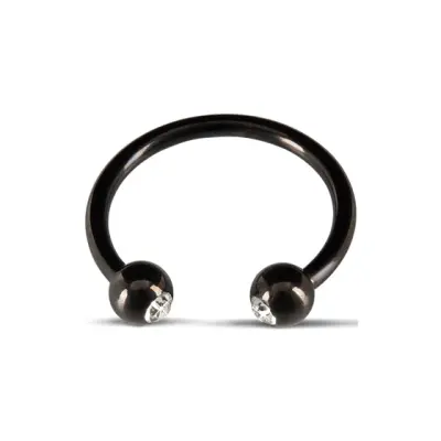Glans Ollonring Svart