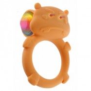 HAPPY HIPPO C-RING ORANGE .- PENIS RING