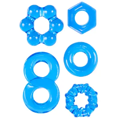 Hardcore Powerful Infinity C-Ring Set Blue