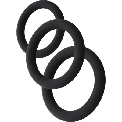 Hidden Desire: Extreme, Stamina Starter C-Rings, 3-pack