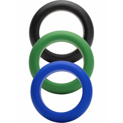 Je Joue: Silicone Cock Ring, 3-pack