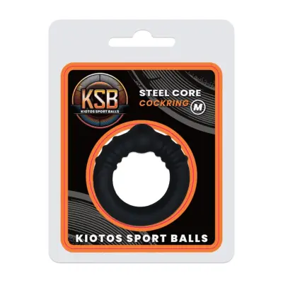 KSB Silicone Cockring With Steel-Core Medium