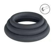 Levelz Classic Silicone Cockring Set