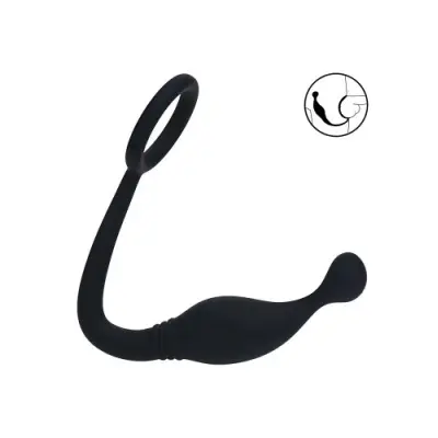 Levelz Cock Ring With Prostate Stimulator Medium