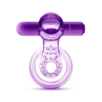 Lick It, dubbel penisring med vibrator