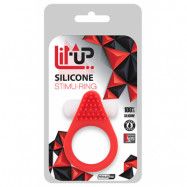 Lit Up Silicone Ring Red