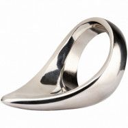 Malesation Metal Teardrop Penisring - Silver