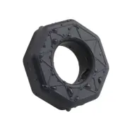 Master Silicone Cock Ring Black