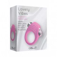 Mellandags REA - STYLISH SOFT TOUCH C-RING PINK