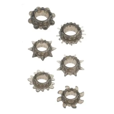 Menzstuff Stretchable Ring Set