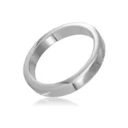 Metal Hard Cockring Metal Fat 40Mm