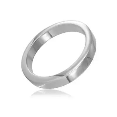 Metal Hard Cockring Metal Fat 40Mm