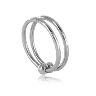 Metal Hard Double Steel Ring 30Mm