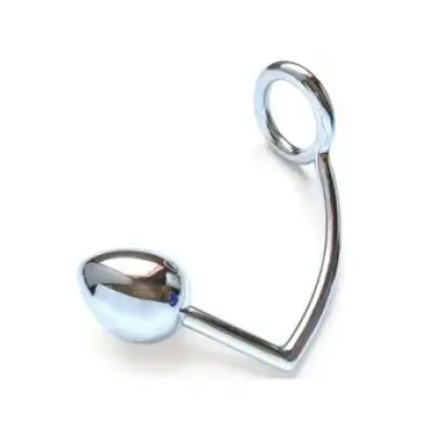 Metal Hard Ring With Anal Hook 50Mm
