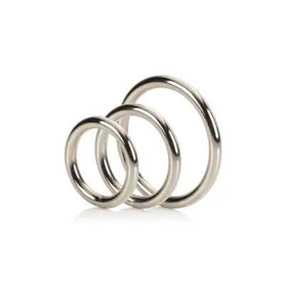 Metallringar 3 pack