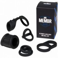 MR.MEMBR Ultimate Load Cock and Ball Set - Svart