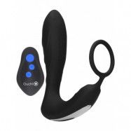 Ouch! Electro: E-Stim & Vibration Butt Plug with Ring