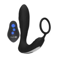 Ouch! Electro: E-Stim&Vibration Butt Plug with Ring
