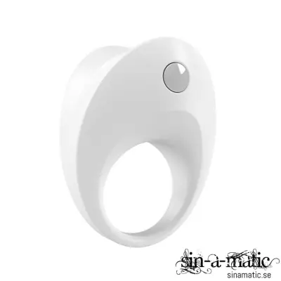 OVO B10 Vibrerande penisring - vit