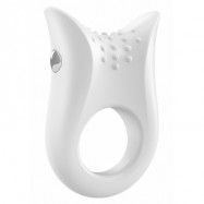 OVO B2 VIBRATING RING WHITE - penisring