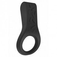 OVO B4 VIBRATING RING BLACK - penisring