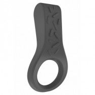 OVO B4 VIBRATING RING GREY - penisring