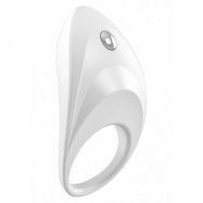 OVO B7 VIBRATING RING WHITE - penisring