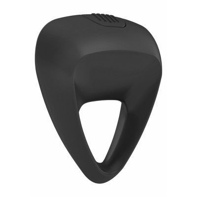 OVO B9 VIBRATING RING BLACK - penisring med vibrator