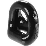 Oxballs: 360, 2-Way Cockring + Ballsling, svart