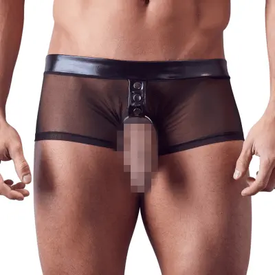 Pants with Cock Ring (Välj:: Small)