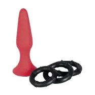 Pash: Analplugg &amp; Penisring-Kit