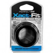 Perfect Fit: Xact-Fit, 3 Premium Silicone Rings, 14-17-20